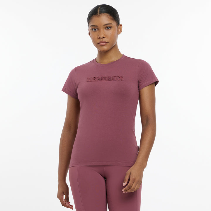 LeMieux Ladies Classique T-Shirt - Rosewood