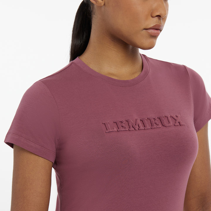 LeMieux Ladies Classique T-Shirt - Rosewood