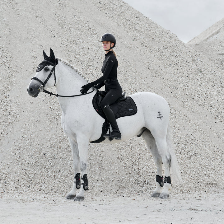 LeMieux Aspen Close Contact Square Houndstooth