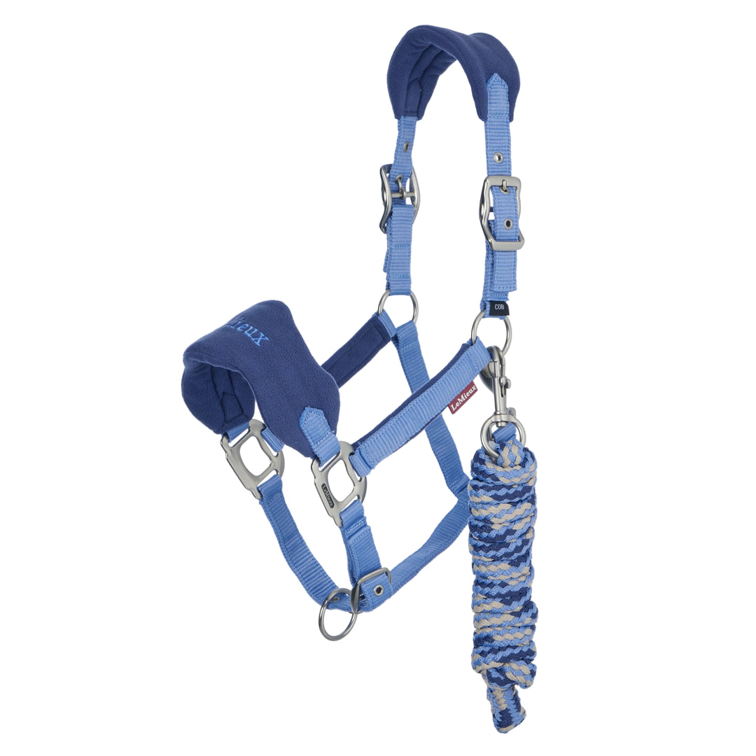 LeMieux Vogue Headcollar & Leadrope - Powder Blue