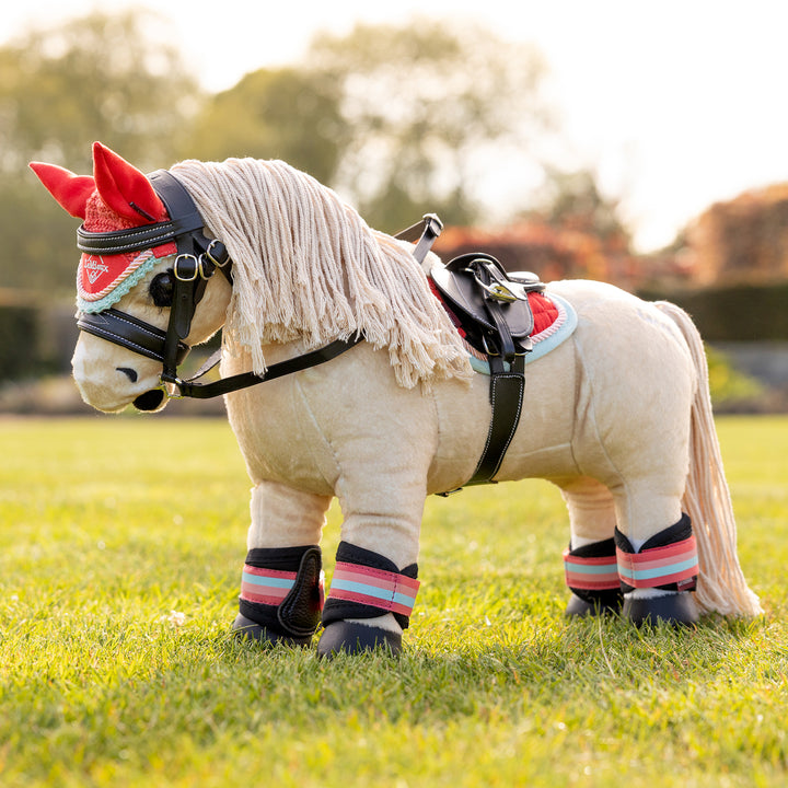 LeMieux Harlow Toy Pony Pad - Coral Crush