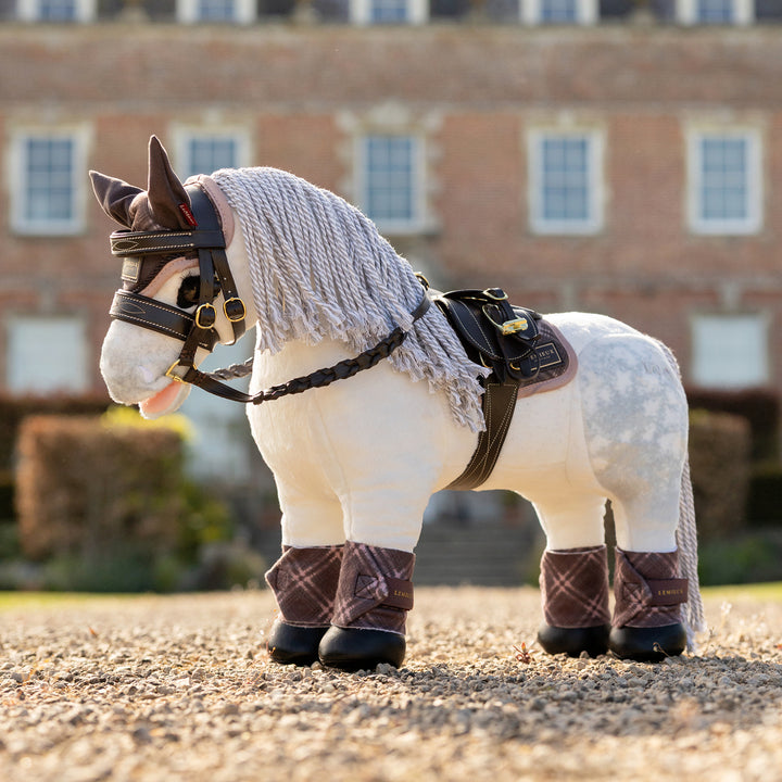 LeMieux Toy Pony Heritage Fly Hood - Cocoa
