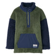 Joules Boys Always Cosy 1/Z Zip Fabric Mix Fleece#Navy