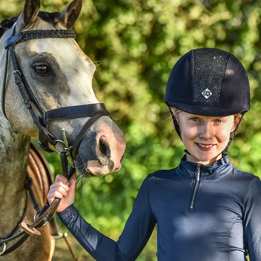 Charles Owen YR8 Sparkly Centre Riding Hat