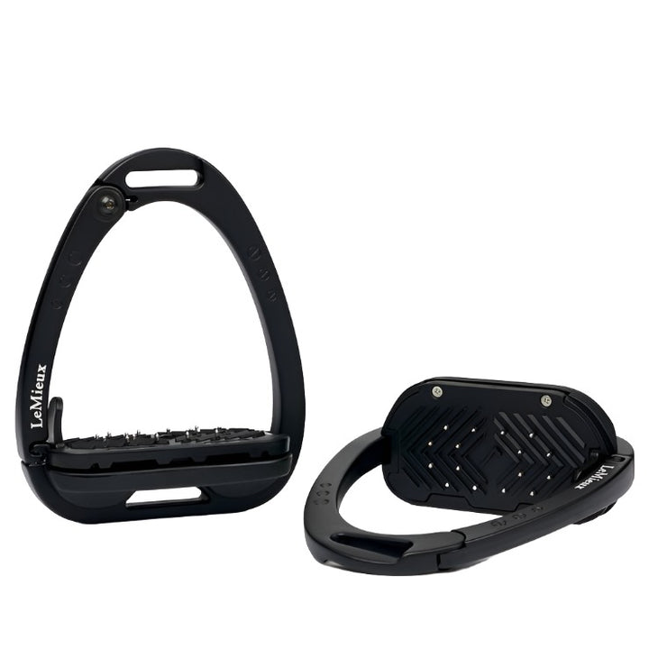 The LeMieux Vector Balance Stirrup#Black / Black