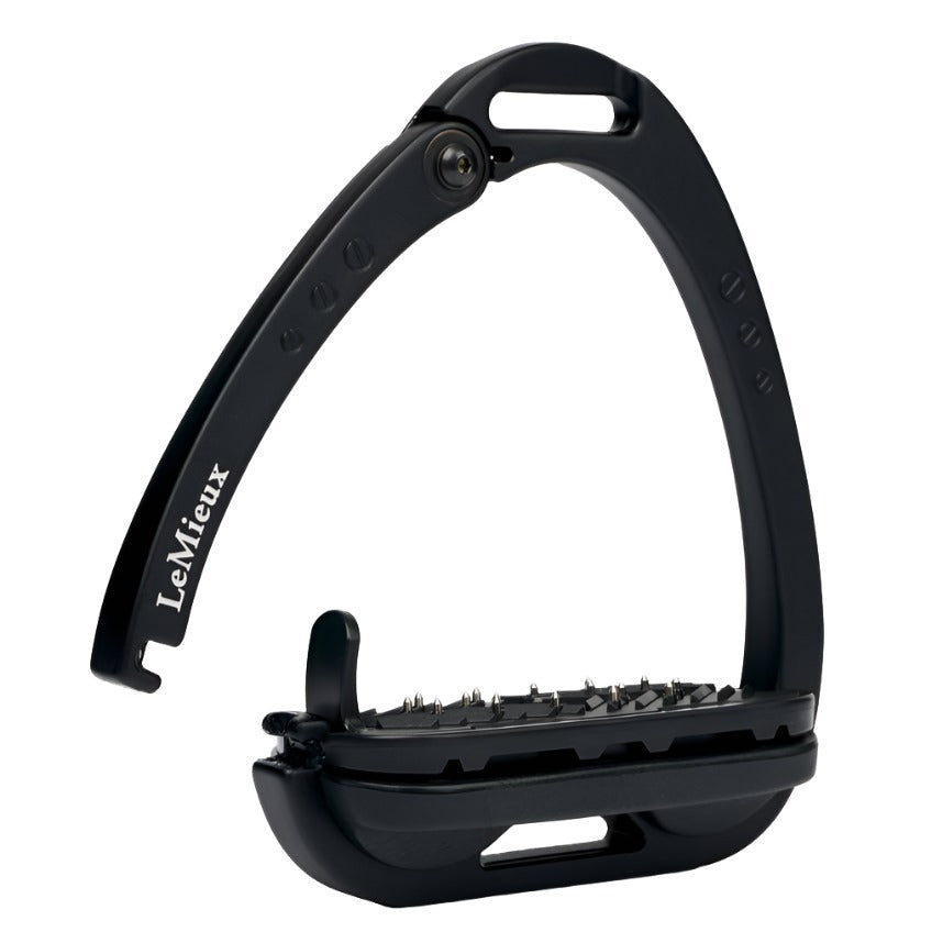 The LeMieux Vector Balance Stirrup#Black / Black