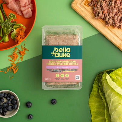 Bella & Duke Higher-Welfare Turkey Raw Puppy Food