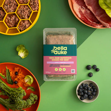 Bella & Duke Grass-Fed Beef Raw Puppy Food
