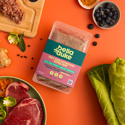 Bella & Duke Super Beef Raw Dog Food