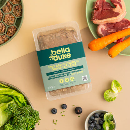 Bella & Duke Grass-Fed Lamb Raw Dog Food