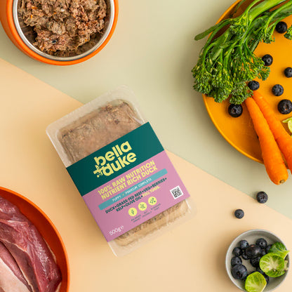 Bella & Duke Nutrient Rich Duck Raw Puppy Food