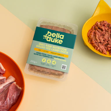 Bella & Duke Grass-Fed Lamb & Duck Raw Cat Food