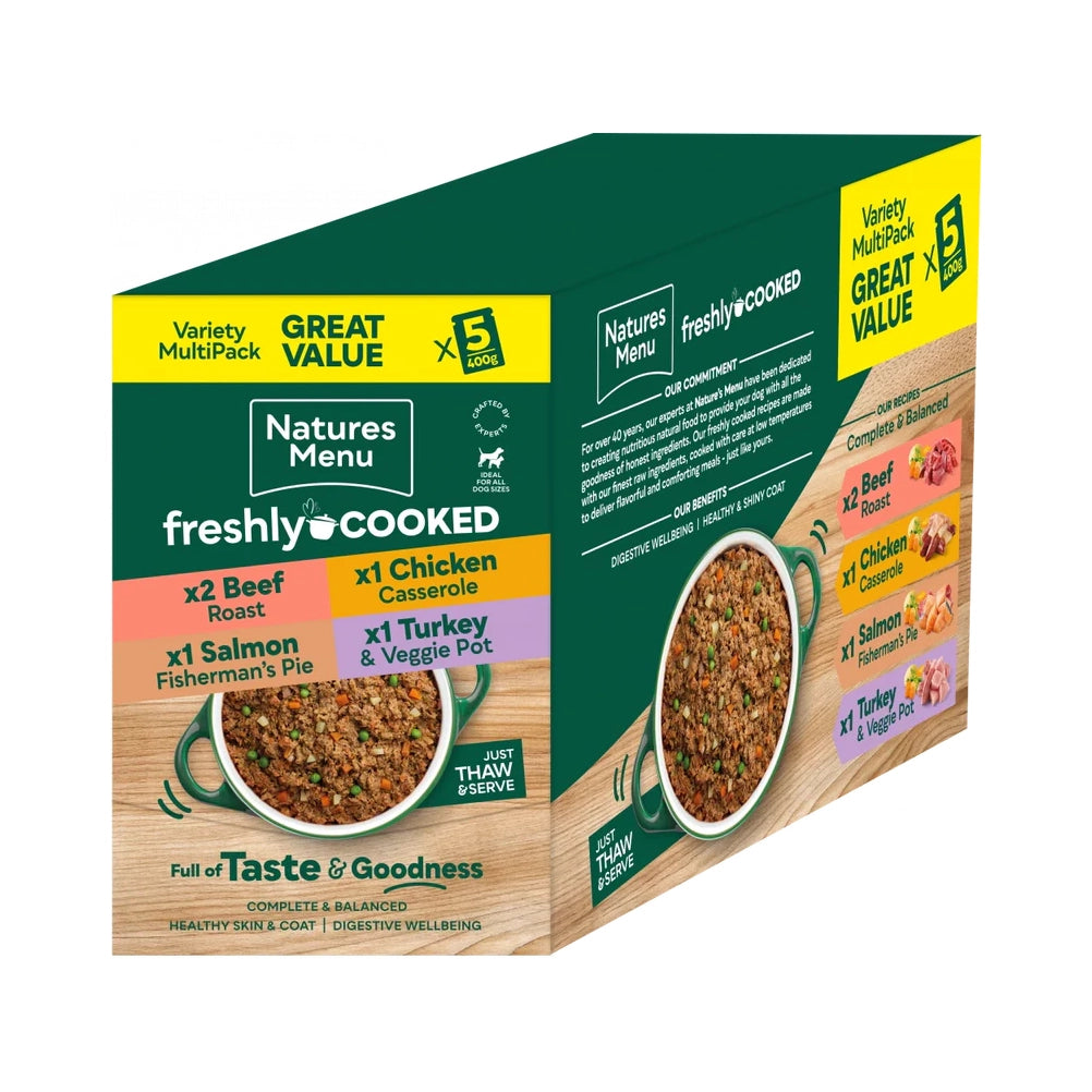 Natures Menu Freshly Cooked Variety Multipack