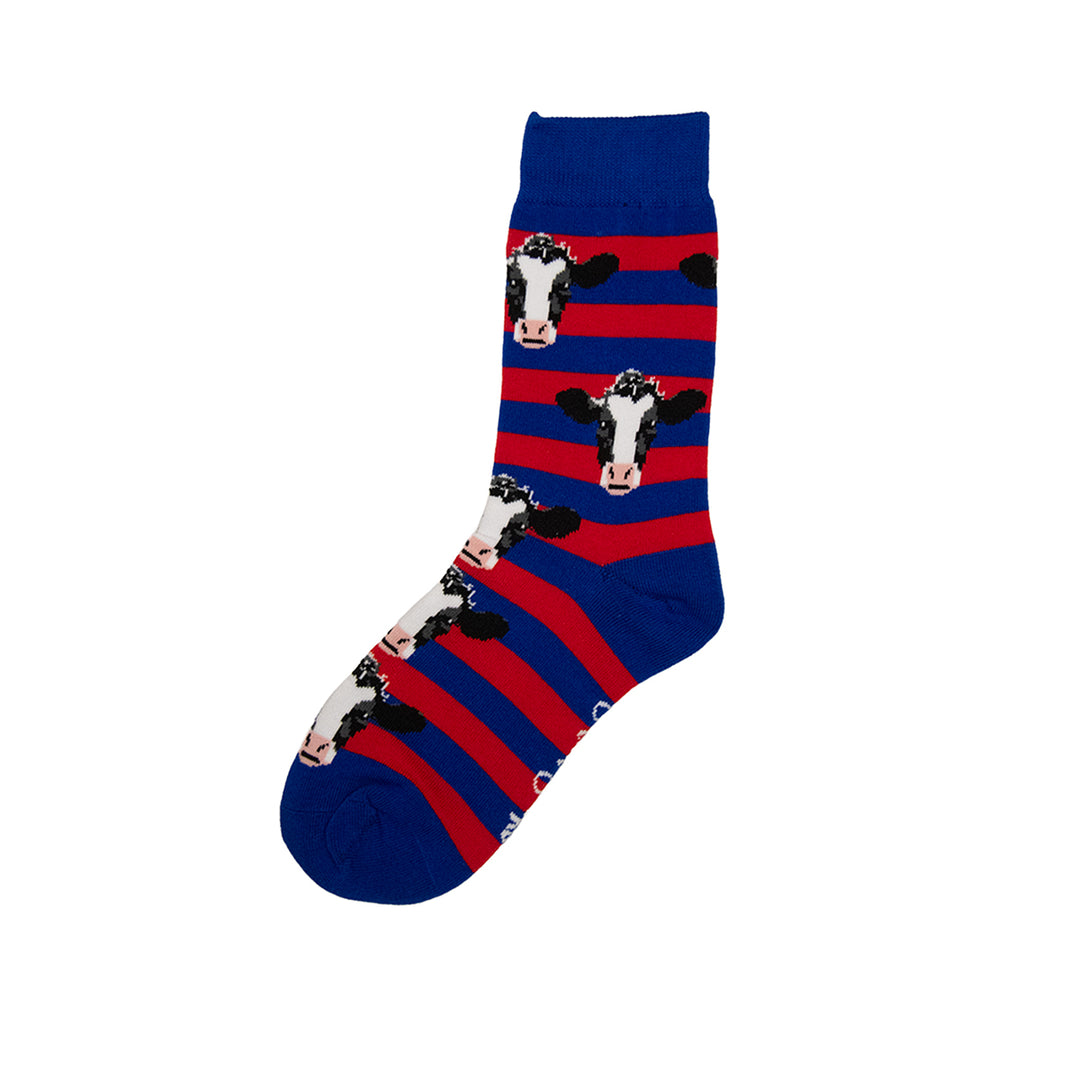 Shuttle Socks Junior Cow Socks