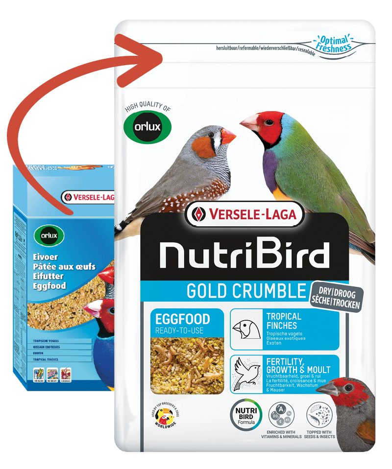 Versele-Laga NutriBird Gold Crumble Egg Food for Tropical Finches