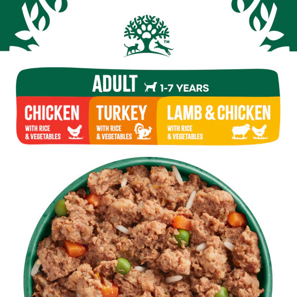 James Wellbeloved Adult Dog Tins with Chicken, Turkey & Lamb