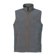 Percussion Mens Scotland Fleece Gilet#Brown