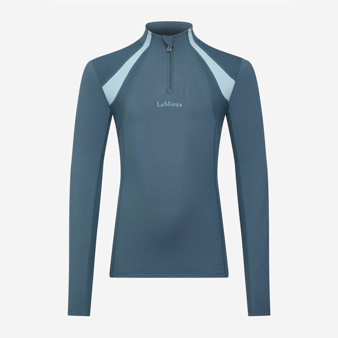 LeMieux Young Rider Mia Mesh Baselayer - Petrol