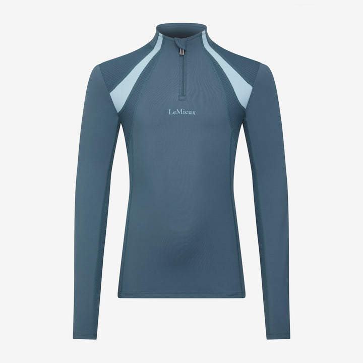 LeMieux Young Rider Mia Mesh Baselayer - Petrol