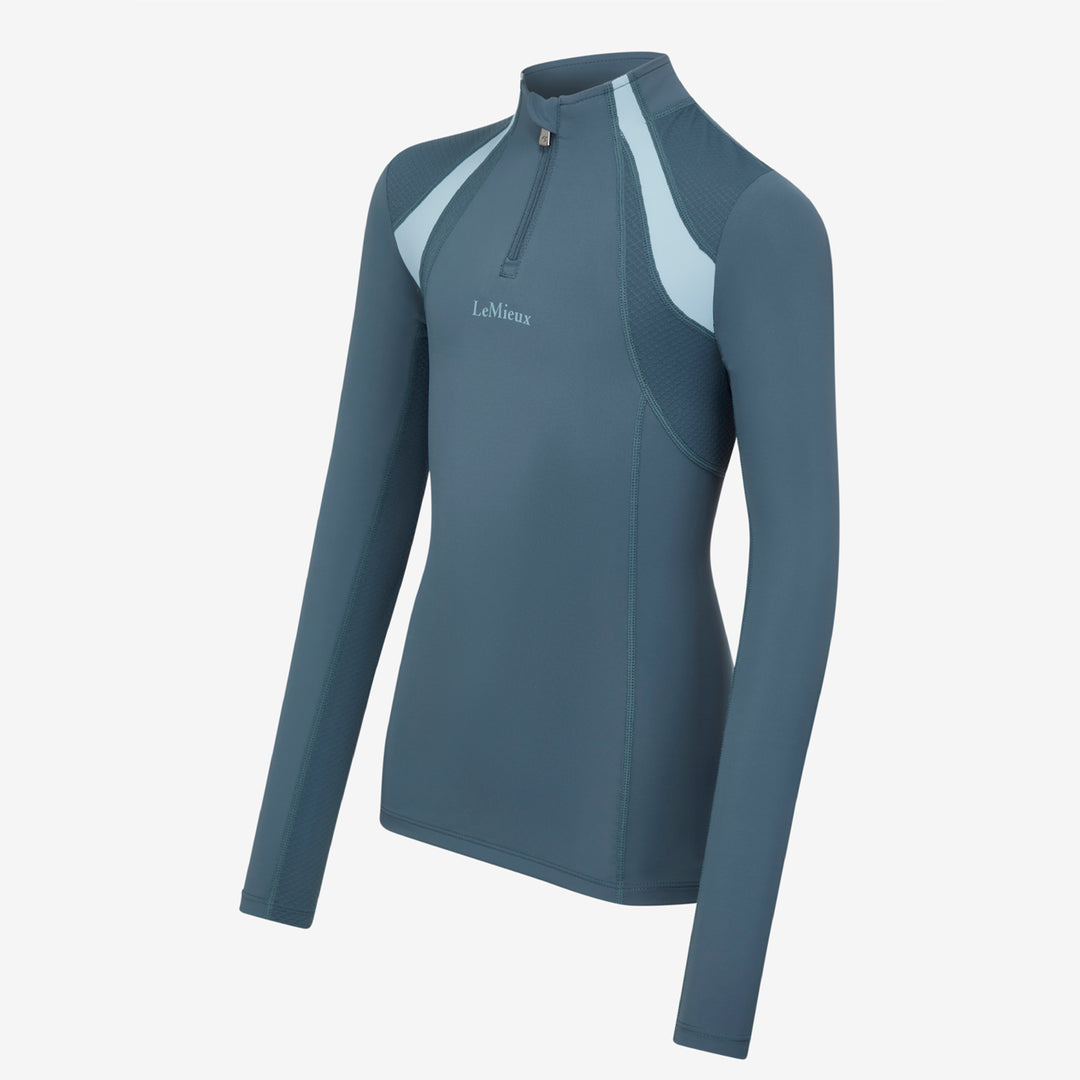 LeMieux Young Rider Mia Mesh Baselayer - Petrol