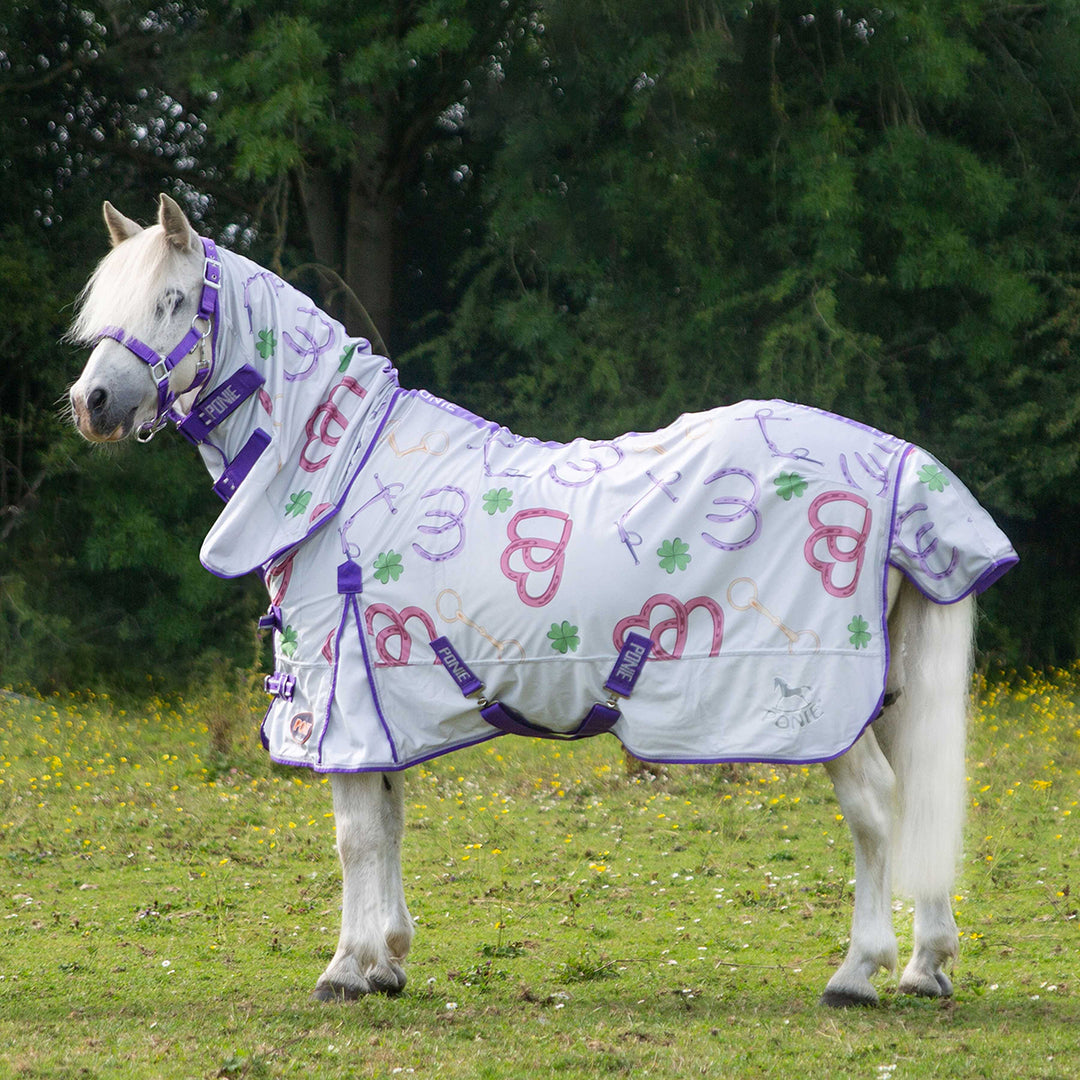 Gallop PONIE Bits of Luck Mesh Combo Fly Rug