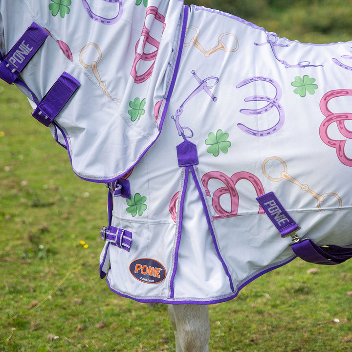 Gallop PONIE Bits of Luck Mesh Combo Fly Rug