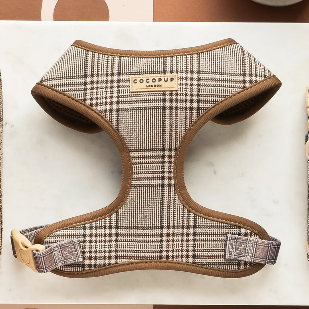 Cocopup Dog Pup Plaid Harness