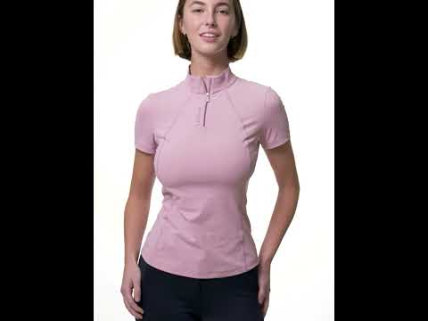 LeMieux Ladies Classique Short Sleeve Base Layer - Fondant