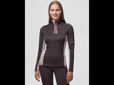 LeMieux Ladies Matilda Mid Layer - Cocoa