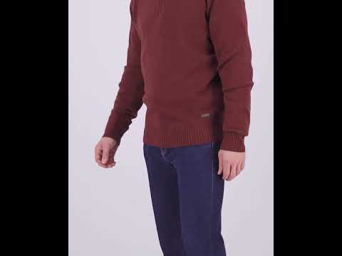 Barbour Mens Kelson Half Zip Knitted Jumper