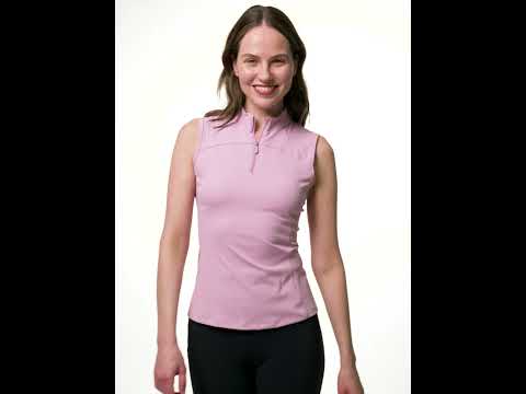 LeMieux Ladies Airflow Sleeveless Base Layer - Fondant