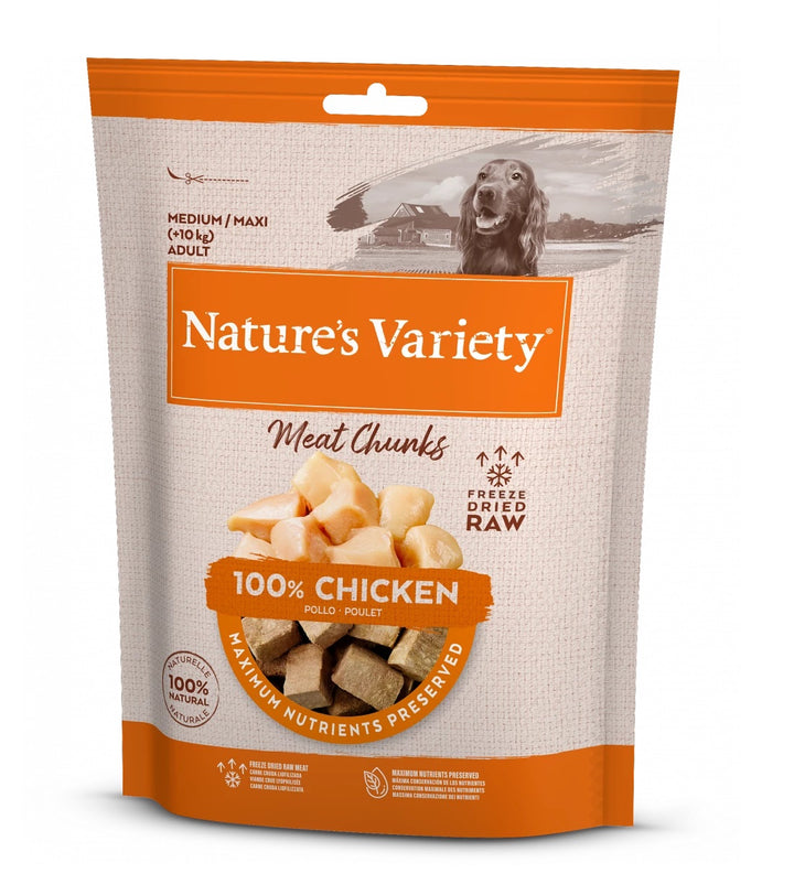 Natures Variety Freeze Dried Chicken Chunks
