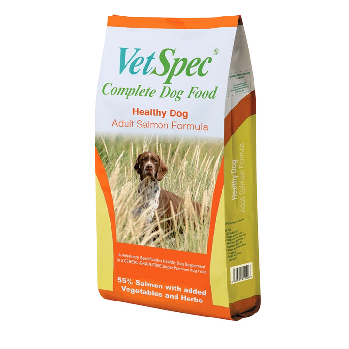 VetSpec Complete Dog Food Healthy Dog Adult Salmon Formula