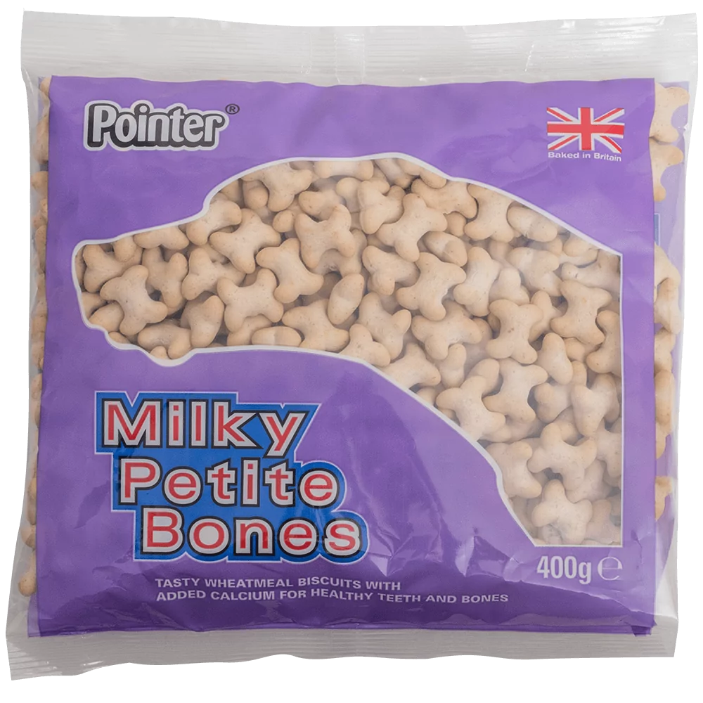 Pointer Milky Petite Bones 400g 400g