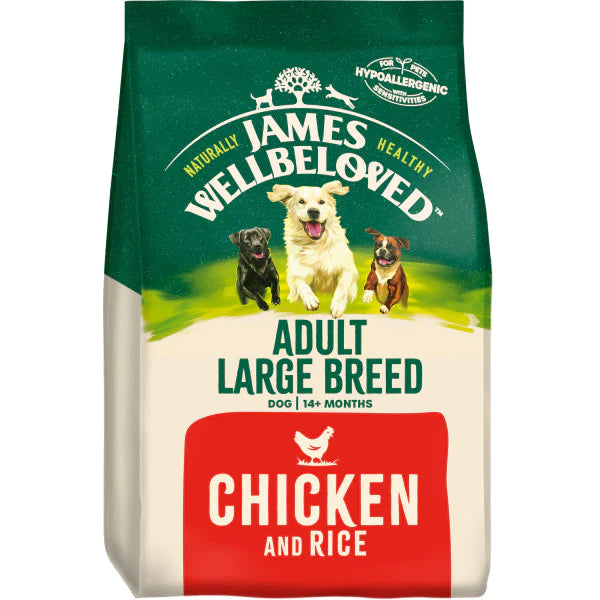 James Wellbeloved Adult Dog Large Breed with Chicken & Rice