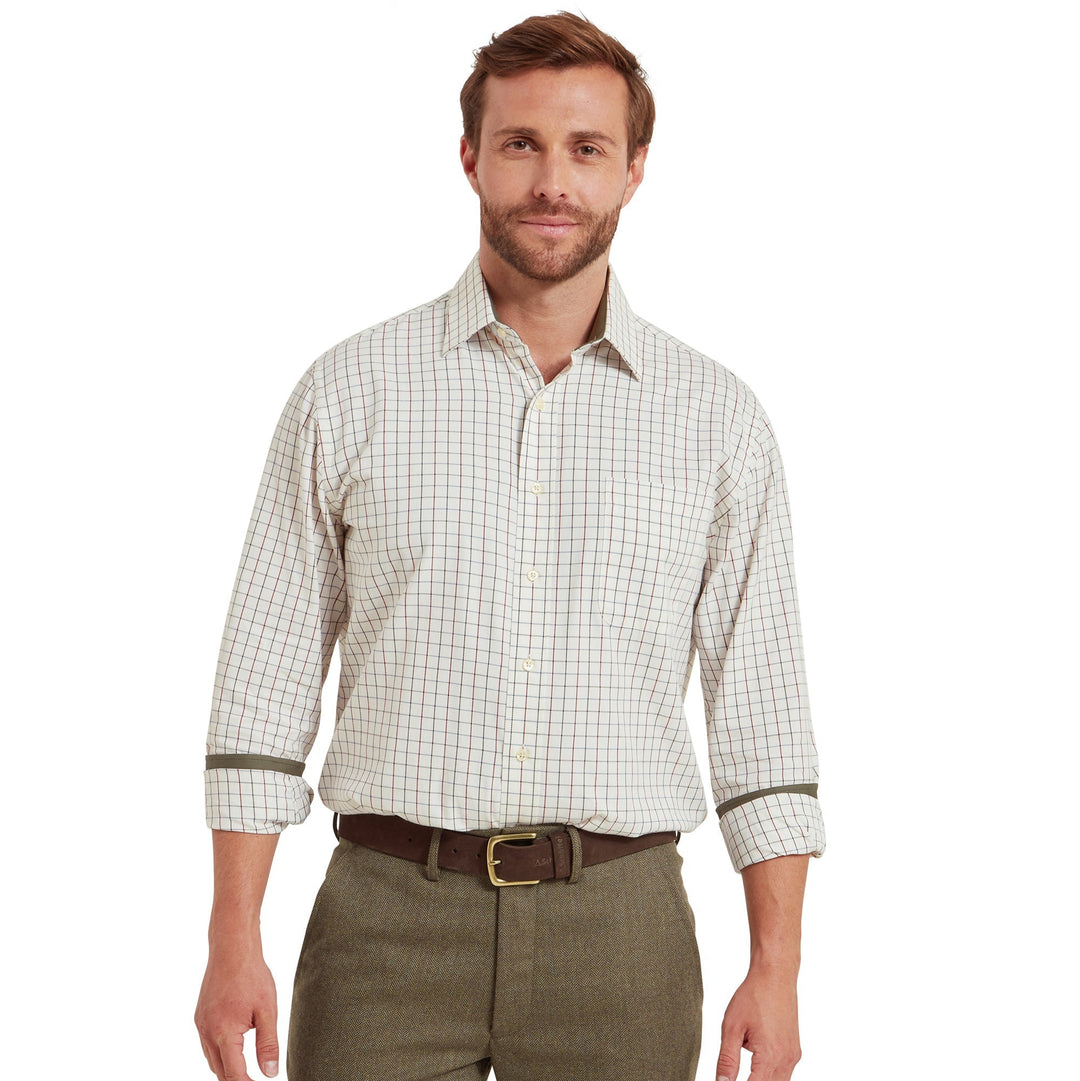 Schoffel Mens Burnham Tattersall Classic Shirt