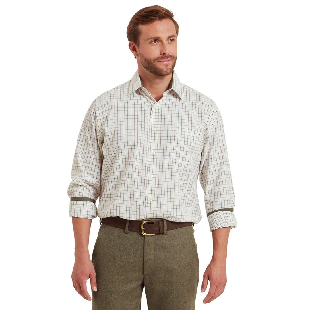 Schoffel Mens Burnham Tattersall Classic Shirt