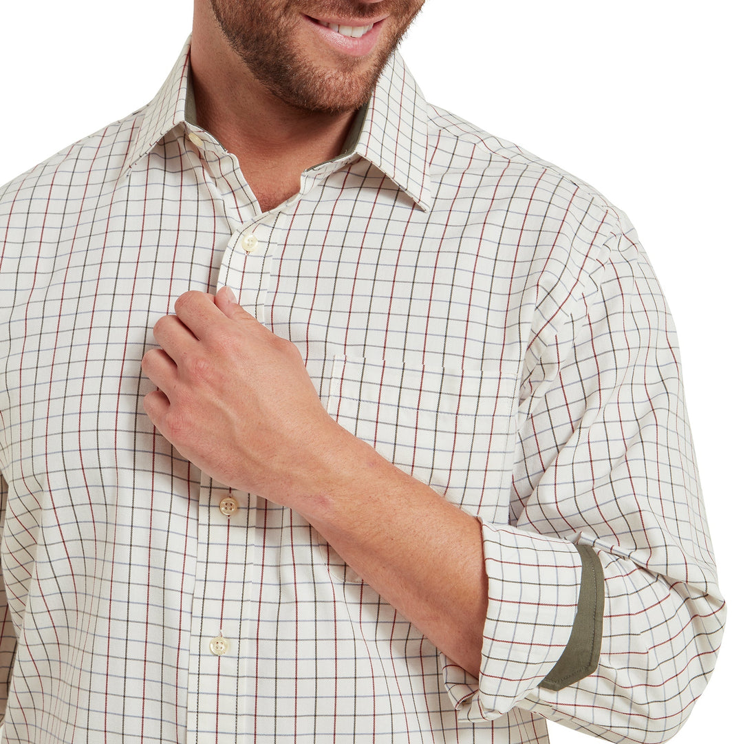 Schoffel Mens Burnham Tattersall Classic Shirt