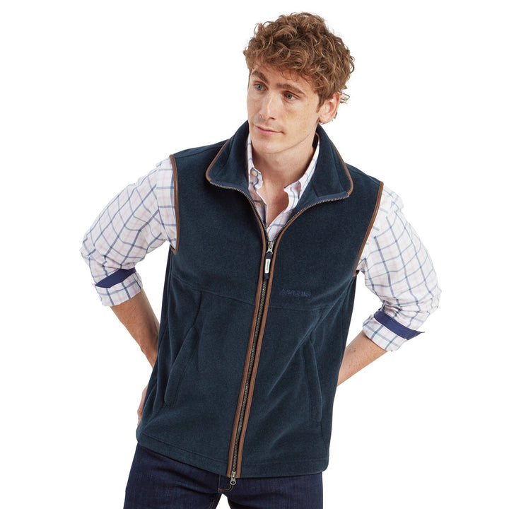 Schoffel Mens Oakham Fleece Gilet