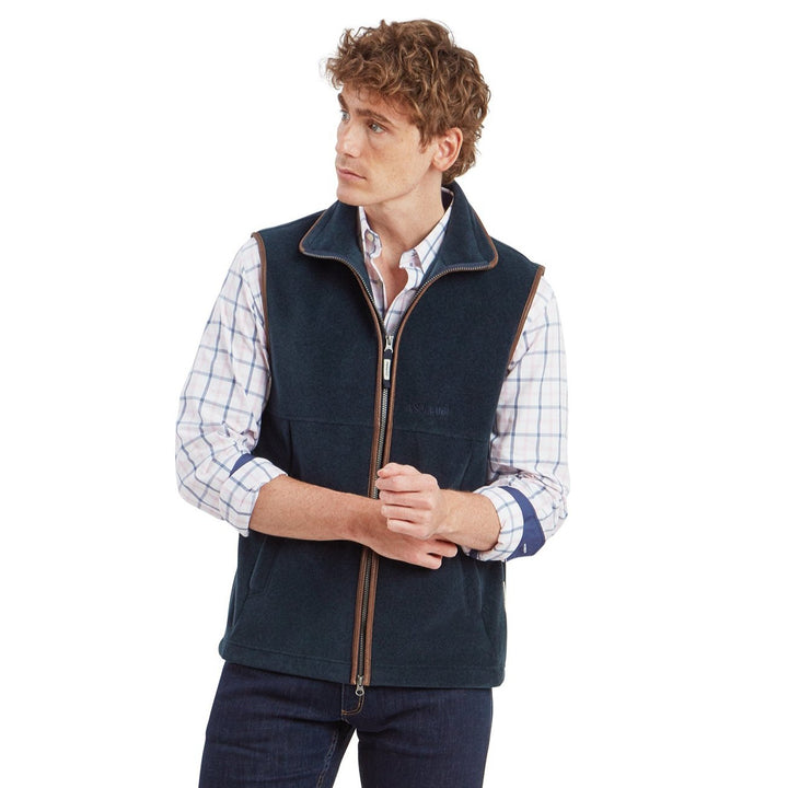 Schoffel Mens Oakham Fleece Gilet