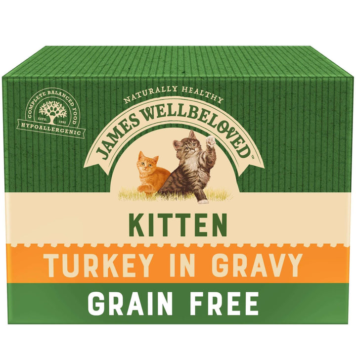 James Wellbeloved Kitten Grain Free with Turkey