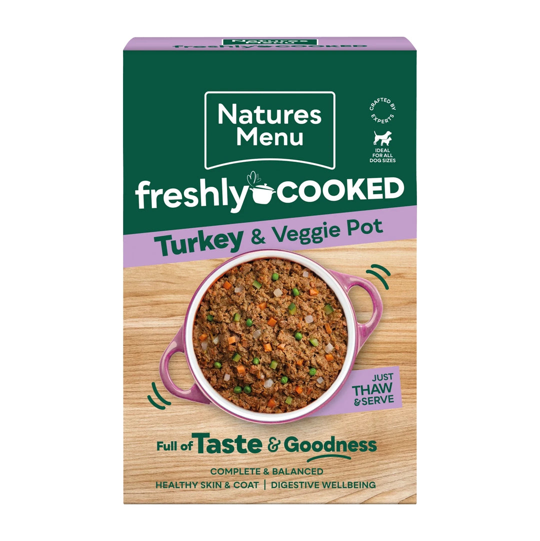 Natures Menu Freshly Cooked Turkey & Veggie Pot