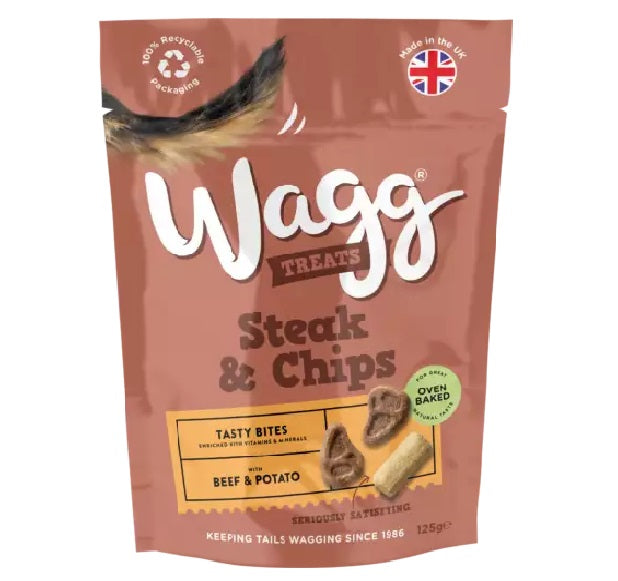 Wagg Steak & Chips Dog Treats