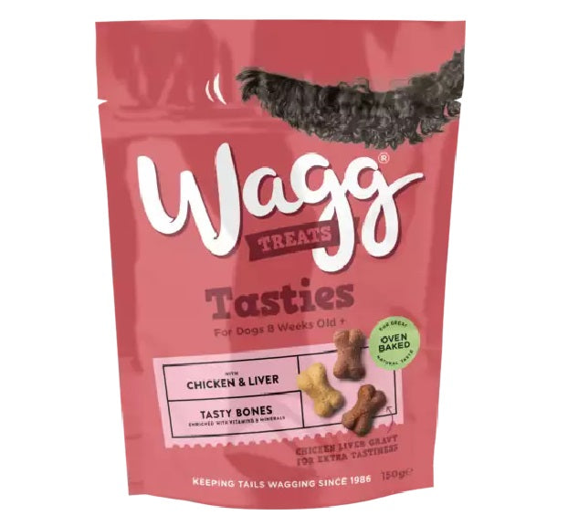 Wagg Tasties Bones with Chicken & Liver