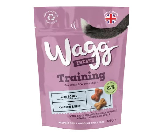 Wagg Training Dog Treat Mini Bones