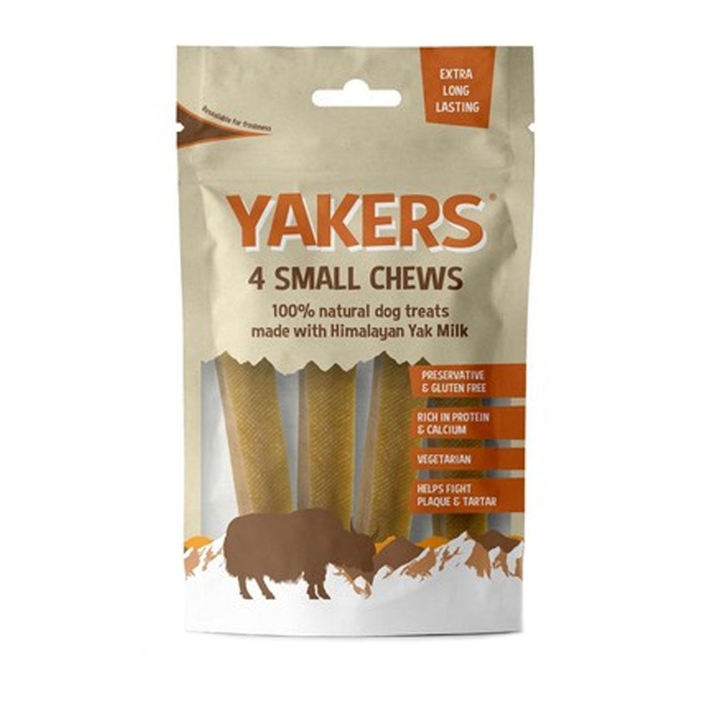 Yakers Dog Chew Small Dog Treats (4 Pack) 4 Pack