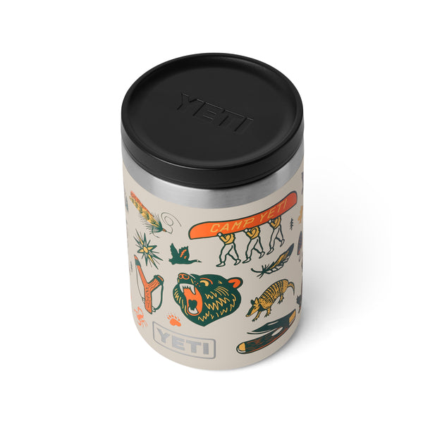 Yeti Rambler 16oz Food Jar - Summer Graphic Cape Taupe