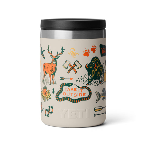 Yeti Rambler 16oz Food Jar - Summer Graphic Cape Taupe