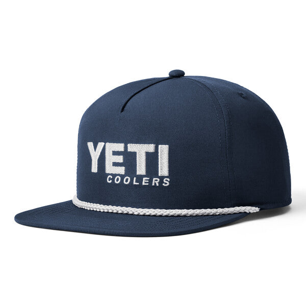 Yeti Coolers Flat Brim Rope Hat