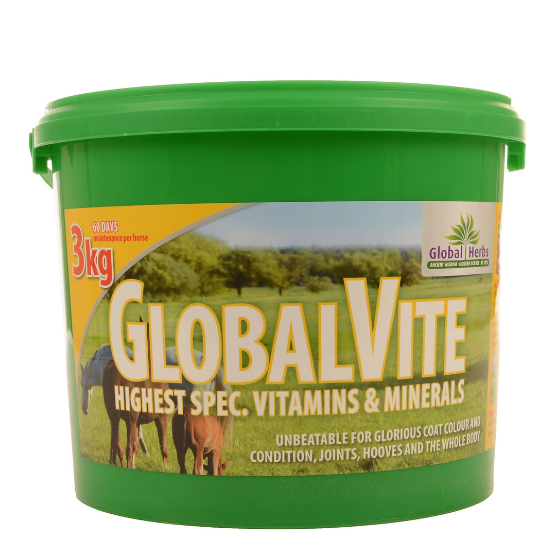 Global Herbs GlobalVite Supplement for Horses and Ponies